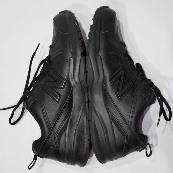 New Balance 608 Slip Resistant Walking Work Shoes Black Leather Men 9.5EE X-Wide main image 15